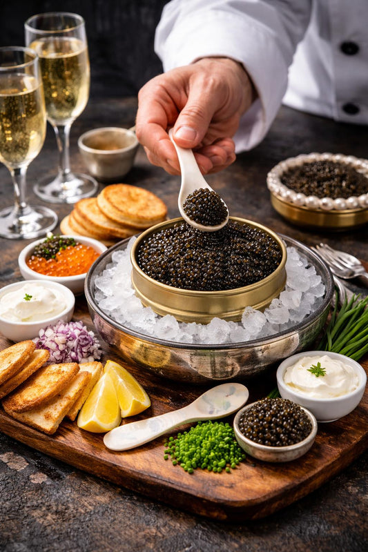 How to Serve Caviar Like a Michelin-Star Chef