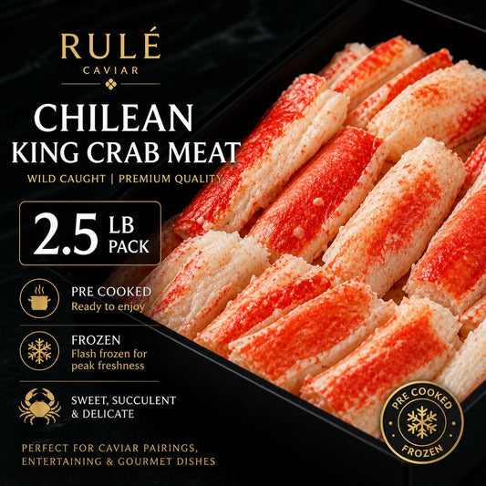 Cooked Frozen Chilean Crab Meat, Combo – 2.5lb