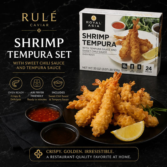 Royal Asia Farm Raised Shrimp Tempura with Tempura and Sweet Chili Sauce 2.07LB