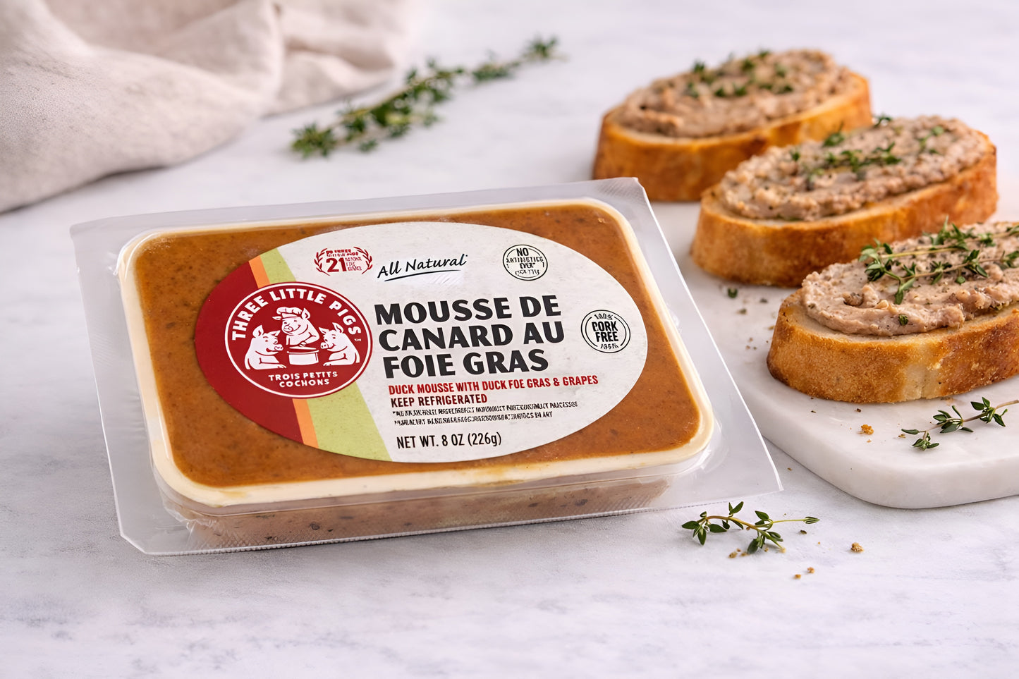 Mousse de Canard au Foie Gras