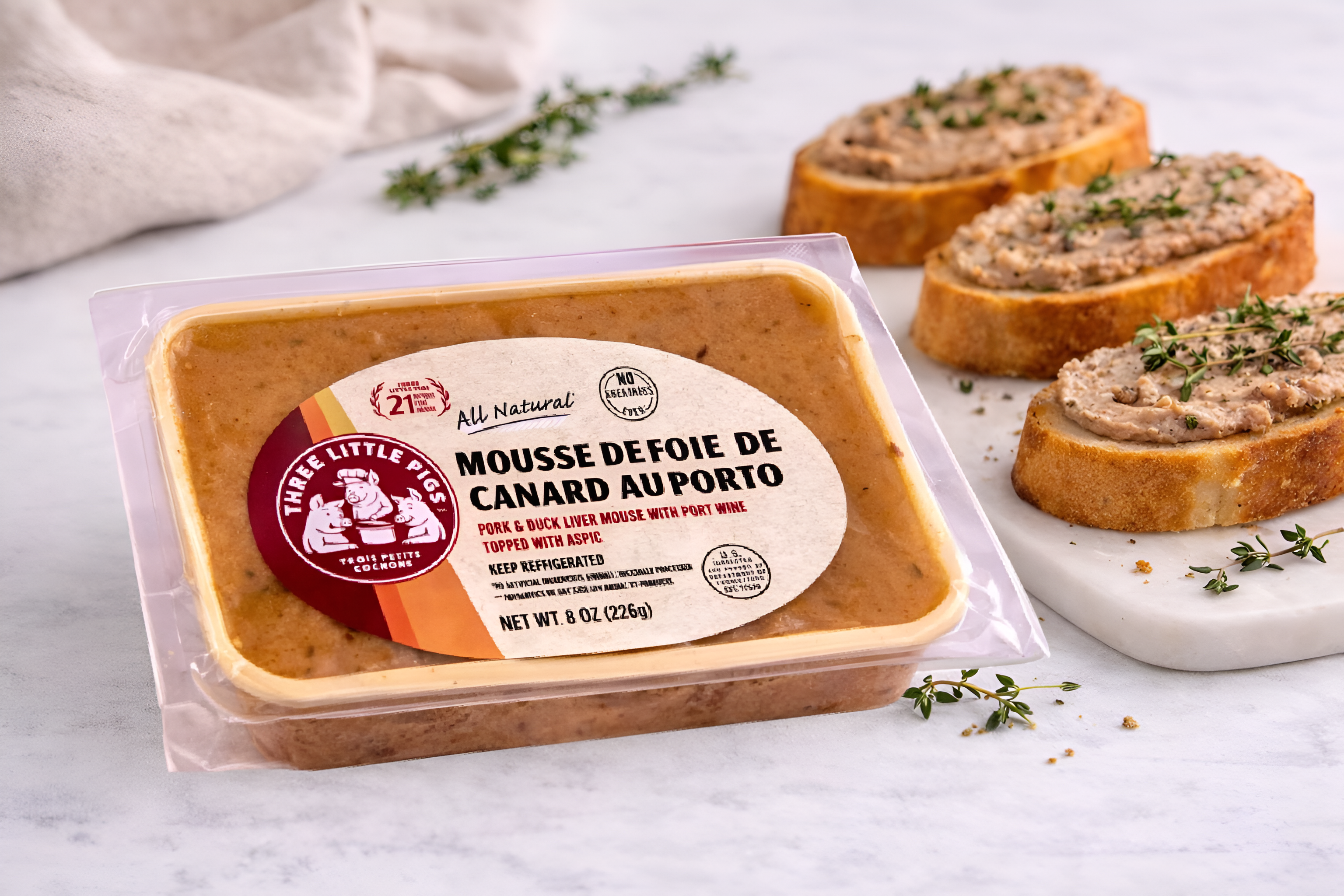 Mousse de Foie de Canard au Porto