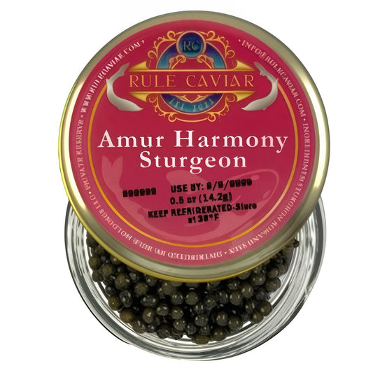 Amur Sturgeon Caviar: A Luxurious Taste of Elegance and Tradition