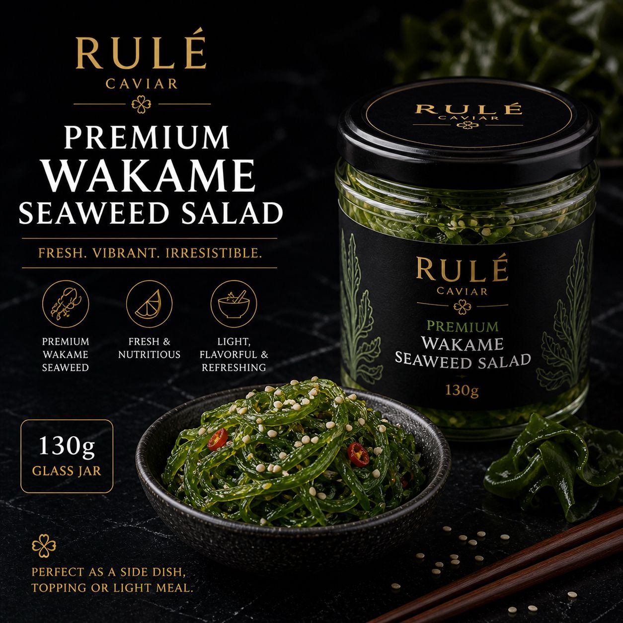 Premium Wakame Seaweed Salad  130g