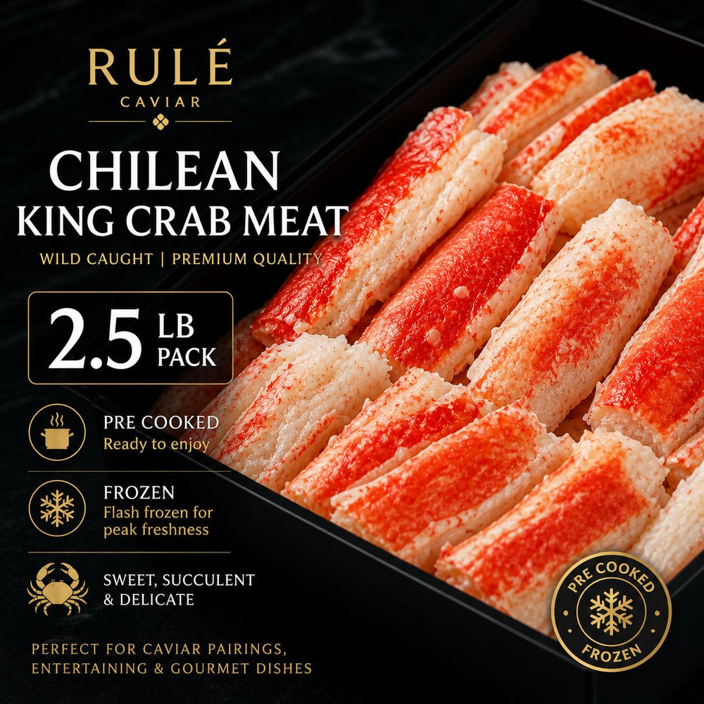 Cooked Frozen Chilean Crab Meat, Combo – 2.5lb