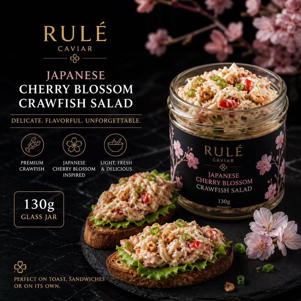 Japanese Cherry Blossom Crawfish Salad