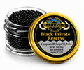 Caspian Beluga Hybrid Caviar 2 oz tin with black caviar