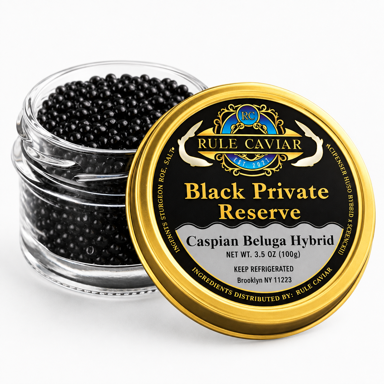 Caspian Beluga Hybrid Caviar